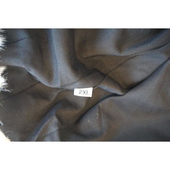 Bridal Wedding Purple Cape Faux Fur Shawl Wrap Velvet Cloak - Size 2XL, NWOT - Picture 3 of 6